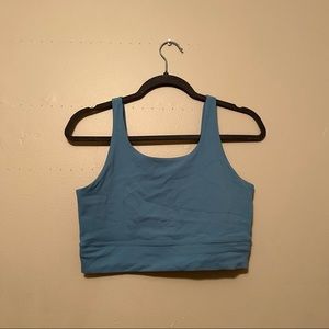 NIKE yoga infinalon crop top/sports bra